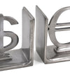 Set di 2 fermalibri Prince Grigio (1)