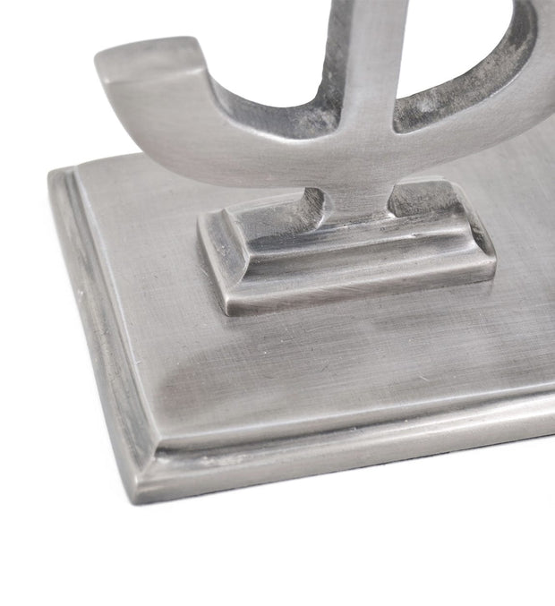 Set di 2 fermalibri Prince Grigio (3)