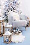 Set di 2 lanterne decorative Beatific Alto Argento (1)