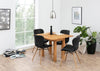 Set di 2 sedie da pranzo in ecopelle Batilda A-1 Nero (1)