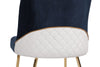 Set di 2 sedie da pranzo in ecopelle Madrid 908-V2 Blu (3)