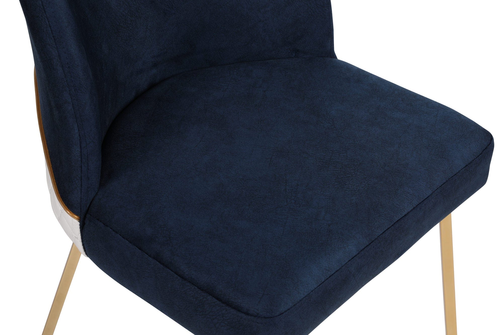 Set di 2 sedie da pranzo in ecopelle Madrid 908-V2 Blu (7)