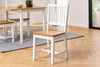 Set di 2 sedie da pranzo in legno Brisbane Quercia (1)