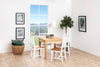 Set di 2 sedie da pranzo in legno Brisbane Quercia (2)