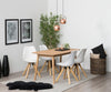 Set di 2 sedie da pranzo in plastica Dima Bianco (2)