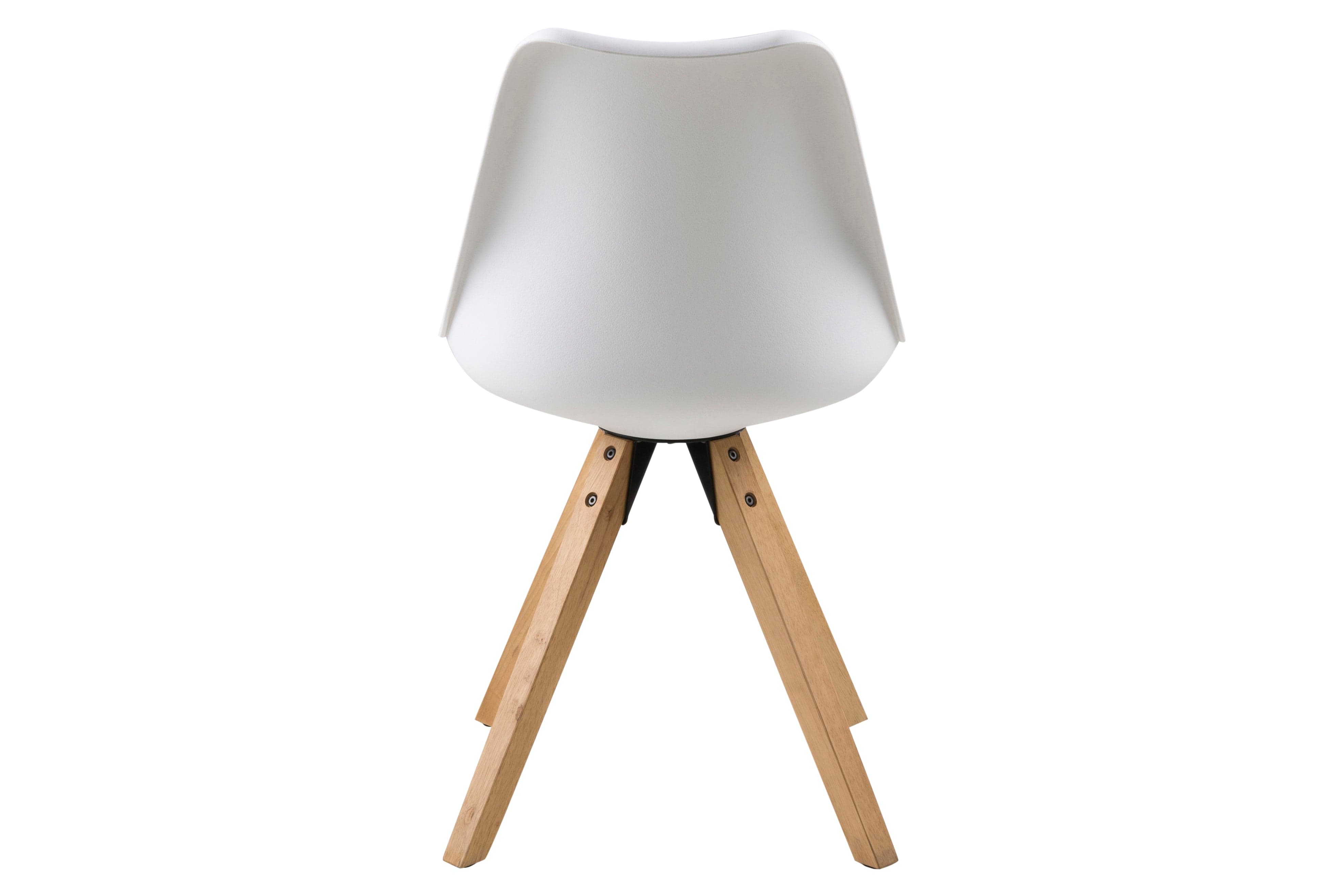 Set di 2 sedie da pranzo in plastica Dima Bianco (5)
