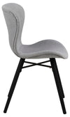 Set di 2 sedie da pranzo in tessuto Batilda A-1 Grigio (3)