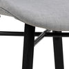 Set di 2 sedie da pranzo in tessuto Batilda A-1 Grigio (4)