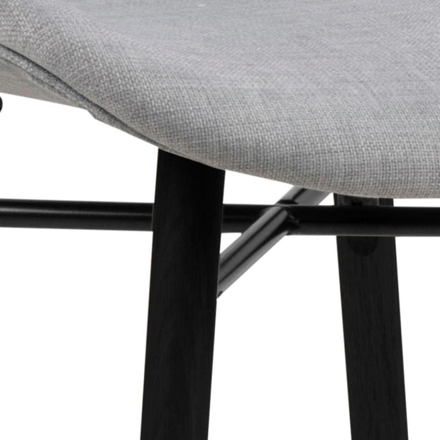 Set di 2 sedie da pranzo in tessuto Batilda A-1 Grigio (4)