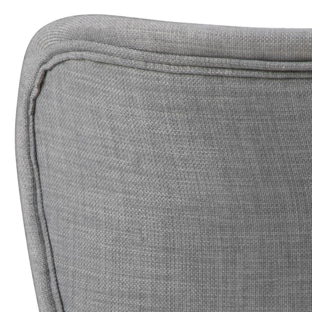 Set di 2 sedie da pranzo in tessuto Batilda A-1 Grigio (5)