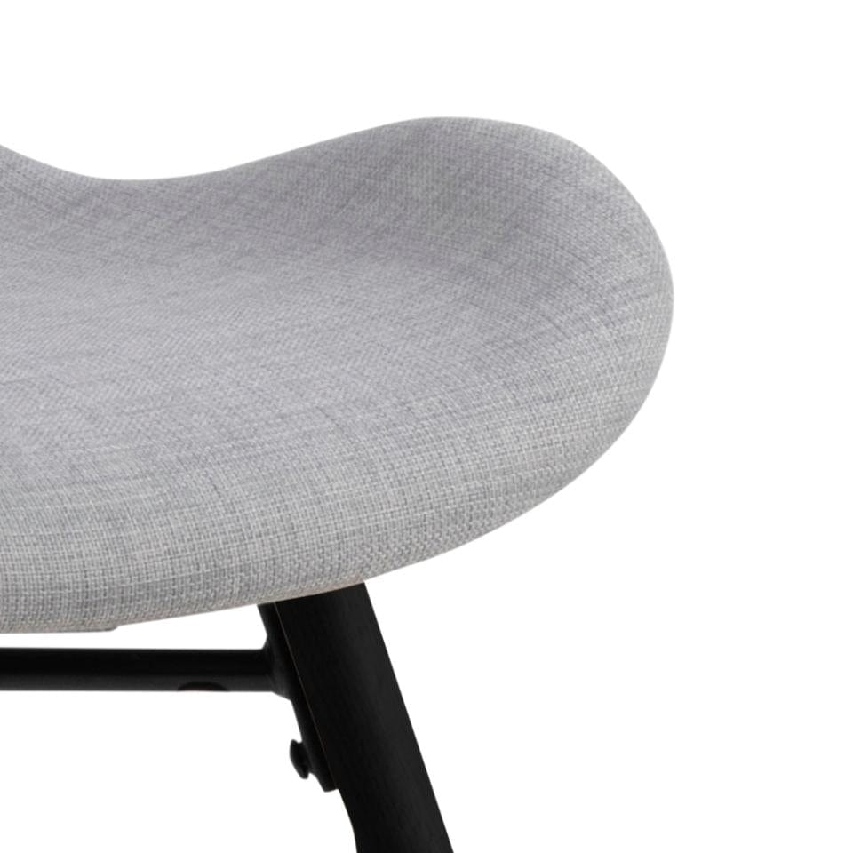 Set di 2 sedie da pranzo in tessuto Batilda A-1 Grigio (6)