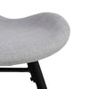 Set di 2 sedie da pranzo in tessuto Batilda A-1 Grigio (6)