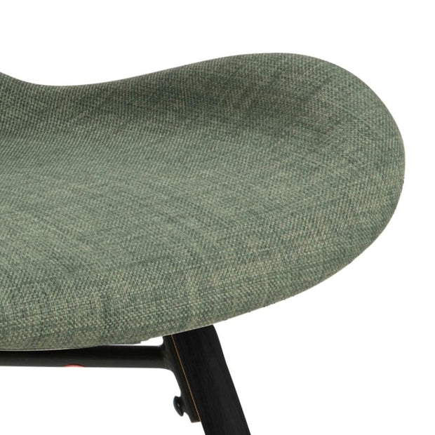Set di 2 sedie da pranzo in tessuto Batilda A-1 Verde (4)