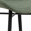 Set di 2 sedie da pranzo in tessuto Batilda A-1 Verde (6)