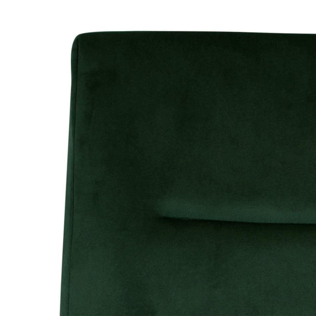 Set di 2 sedie da pranzo in tessuto Demi Verde (7)