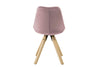 Set di 2 sedie da pranzo in tessuto Dima Rosa (6)