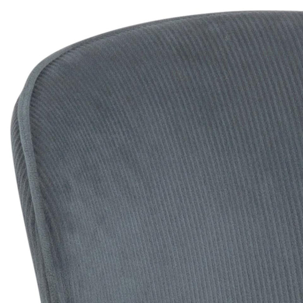 Set di 2 sedie da pranzo in tessuto Evelyn Grigio (7)