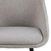 Set di 2 sedie da pranzo in tessuto Nils Beige (3)