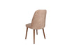 Set di 2 sedie da pranzo in velluto Alfa 463-V2 Beige (2)