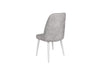 Set di 2 sedie da pranzo in velluto Alfa 498-V2 Grigio (2)