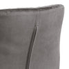 Set di 2 sedie da pranzo in velluto Batilda A-1 Capitone Grigio (4)