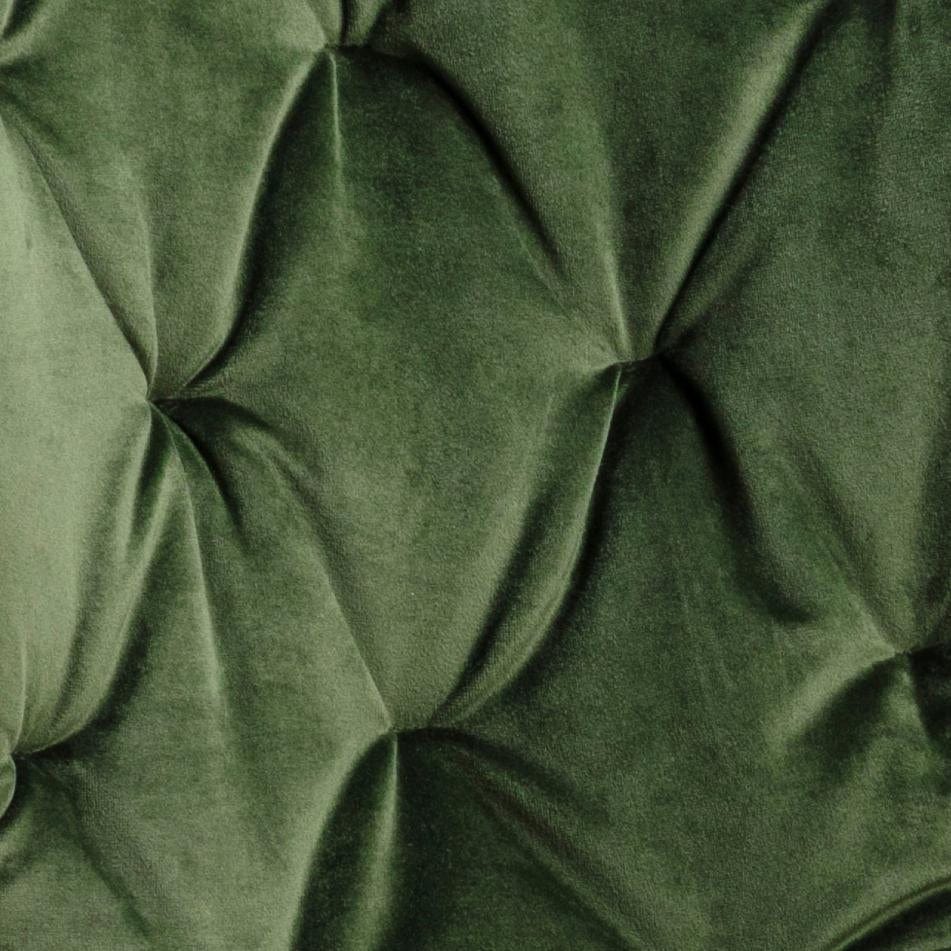 Set di 2 sedie da pranzo in velluto Batilda A-1 Capitone Verde (4)