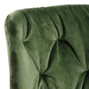 Set di 2 sedie da pranzo in velluto Batilda A-1 Capitone Verde (6)