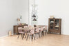 Set di 2 sedie da pranzo in velluto Batilda A-1 Rosa (1)