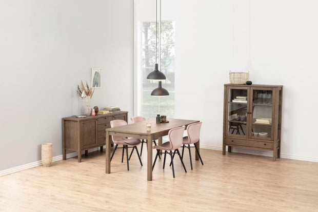 Set di 2 sedie da pranzo in velluto Batilda A-1 Rosa (2)
