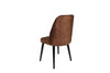 Set di 2 sedie da pranzo in velluto Dallas 526-V2 Marrone (2)