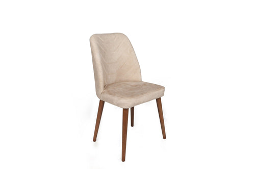Set di 2 sedie da pranzo in velluto Dallas 550-V2 Beige (1)