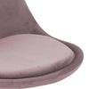 Set di 2 sedie da pranzo in velluto Dima Rosa (4)