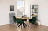 Set di 2 sedie da pranzo in velluto Felina Verde (3)