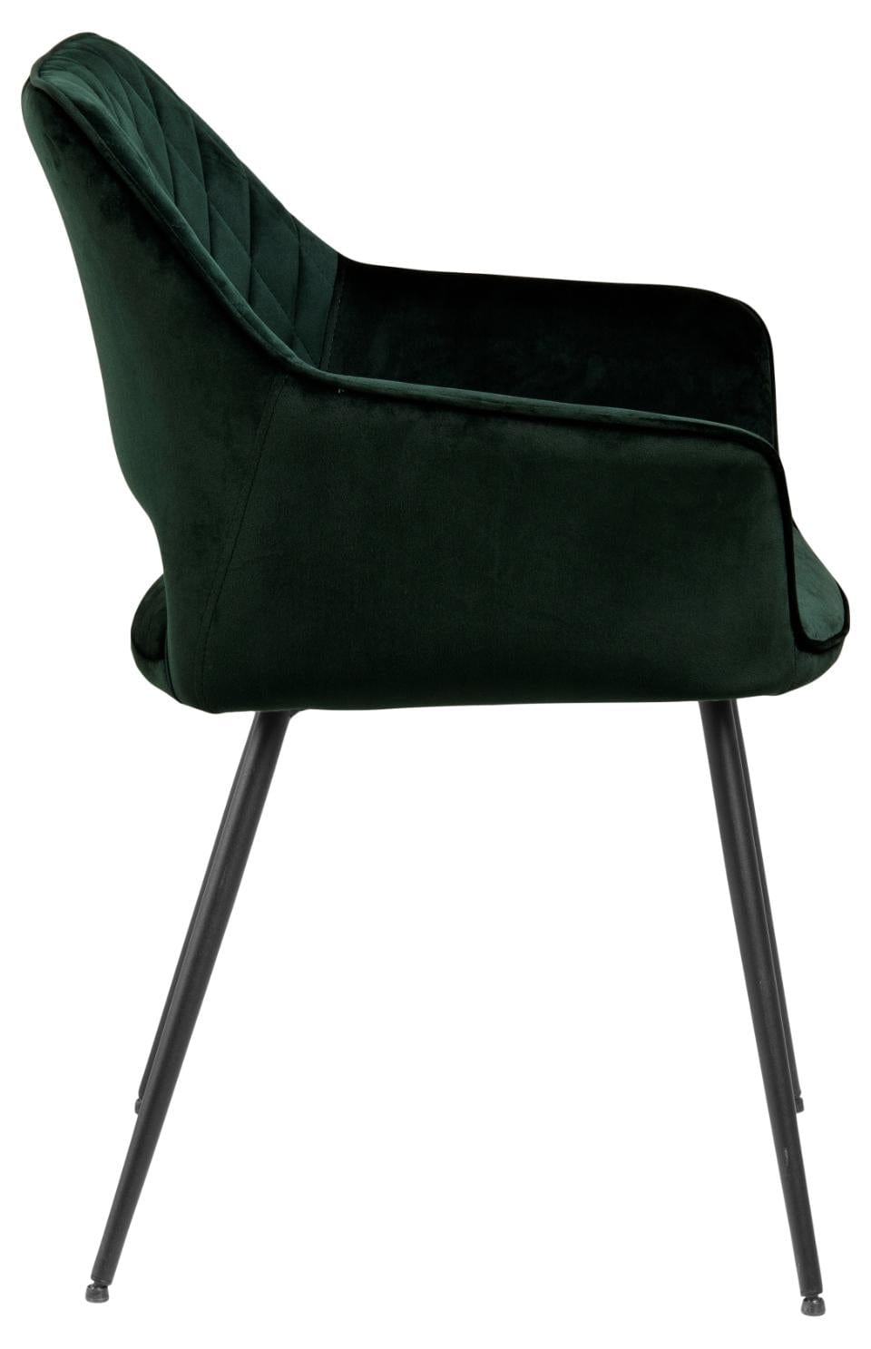 Set di 2 sedie da pranzo in velluto Felina Verde (5)
