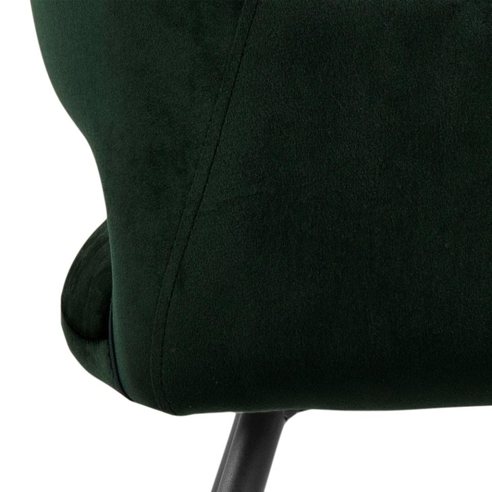Set di 2 sedie da pranzo in velluto Felina Verde (6)
