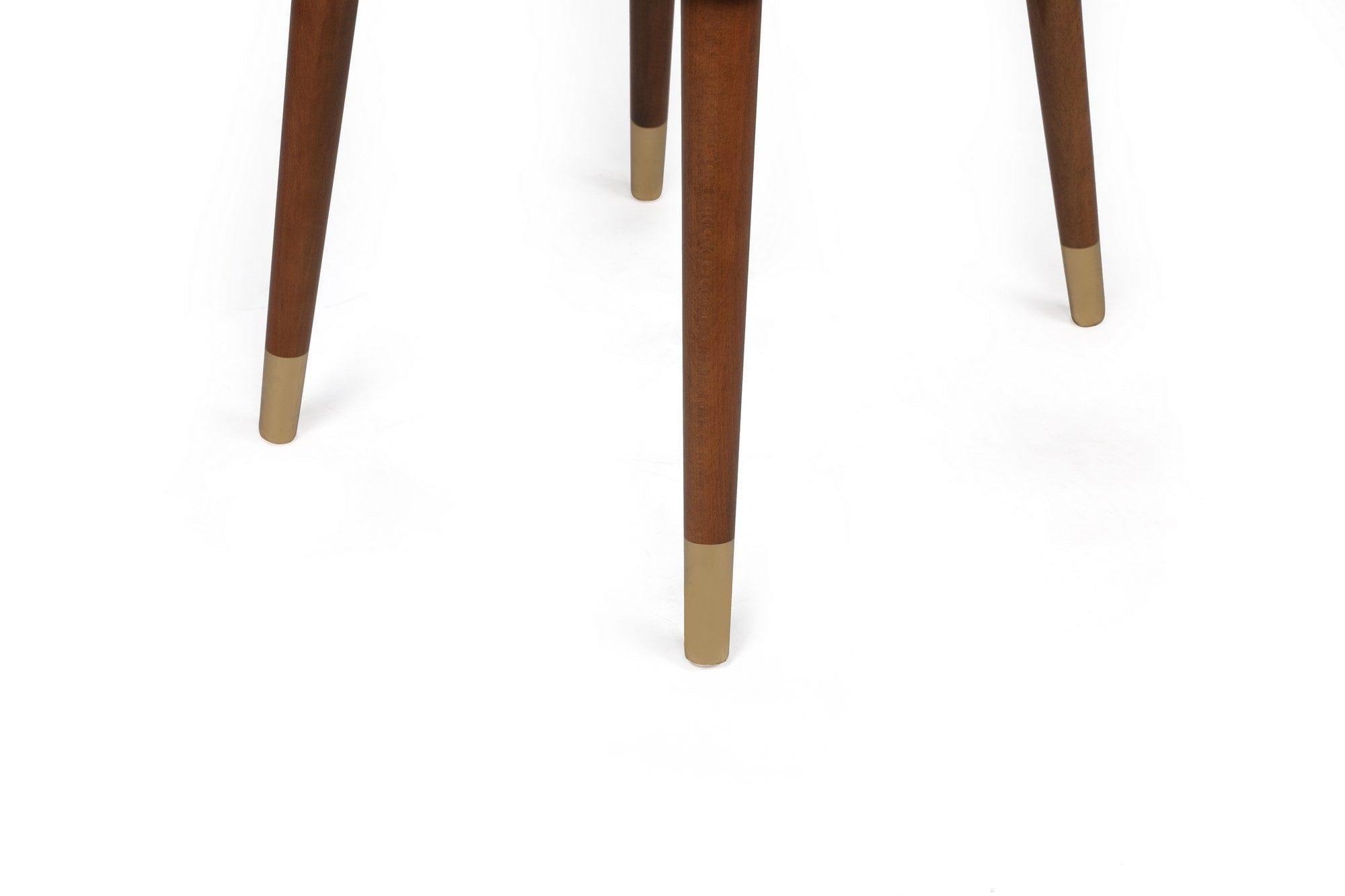 Set di 2 sedie da pranzo in velluto Hugo 387-V2 Crema (3)