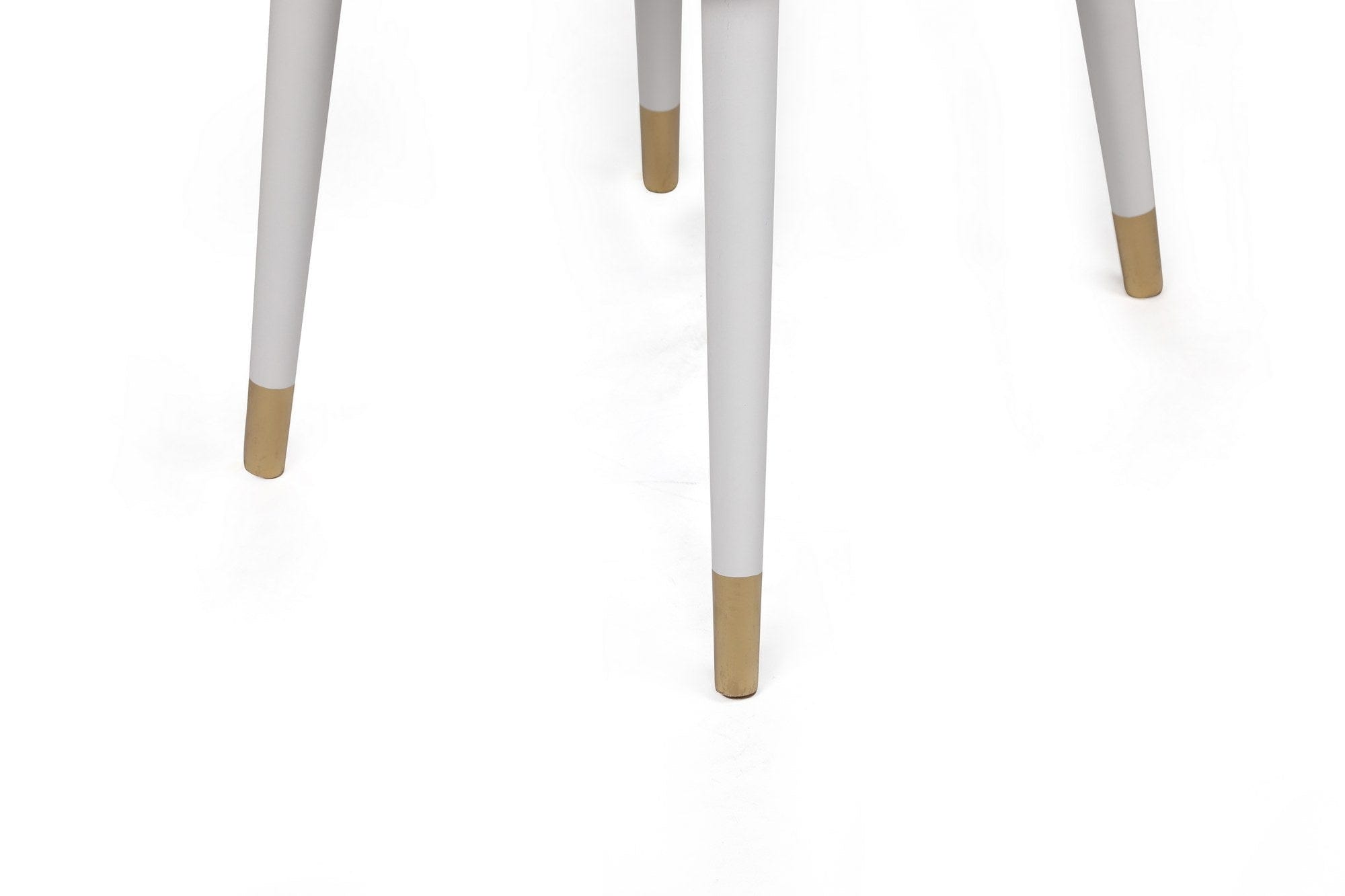 Set di 2 sedie da pranzo in velluto Hugo 407-V2 Crema (3)