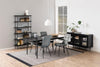 Set di 2 sedie da pranzo in velluto Lilian Grigio (4)
