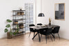 Set di 2 sedie da pranzo in velluto Ranja Nero (5)