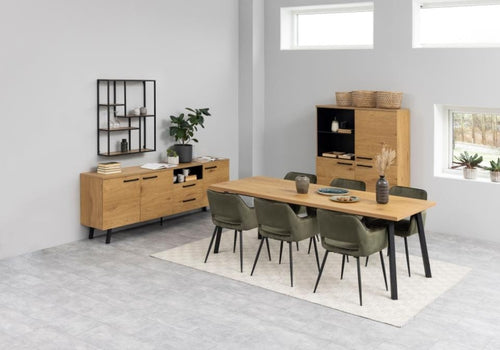 Set di 2 sedie da pranzo in velluto Ranja Verde (1)