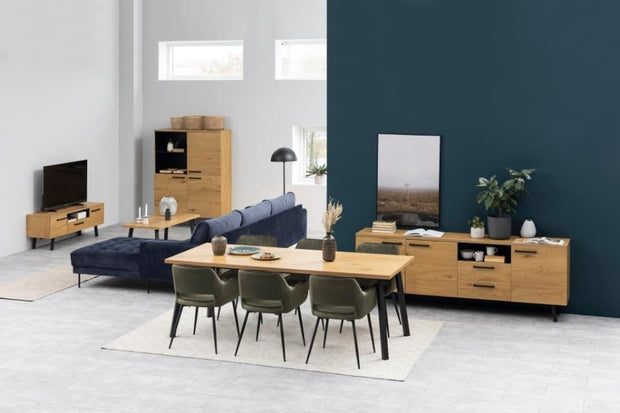 Set di 2 sedie da pranzo in velluto Ranja Verde (2)