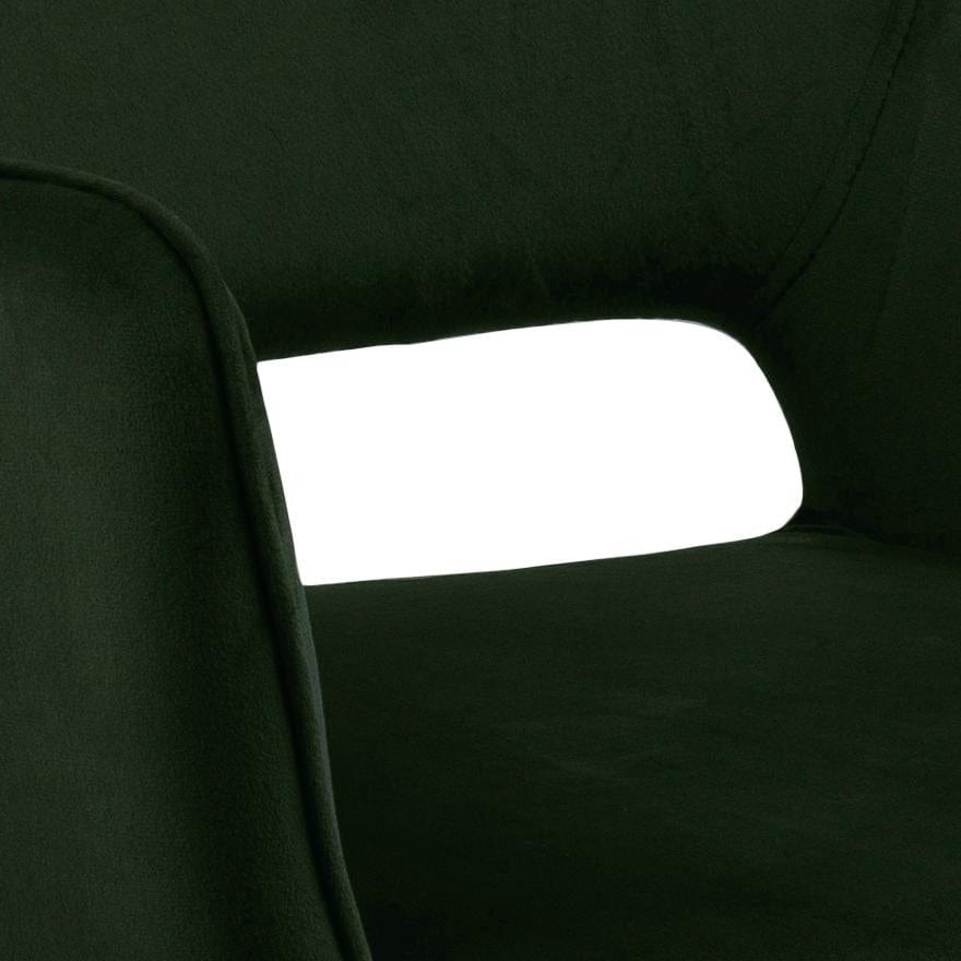 Set di 2 sedie da pranzo in velluto Ranja Verde (5)