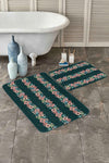 Set di 2 Tappetini da bagno antiscivolo Amira BPS183 Rectangle Multicolore, 100 x 60 cm / 60 x 50 cm (1)