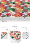 Set di 2 Tappetini da bagno antiscivolo Azra BPS243 Rectangle Multicolore, 100 x 60 cm / 60 x 50 cm (4)
