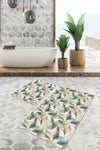 Set di 2 Tappetini da bagno antiscivolo Bade BPS142 Rectangle Multicolore, 100 x 60 cm / 60 x 50 cm (2)