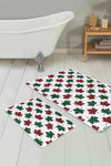 Set di 2 Tappetini da bagno antiscivolo Barris BPS268 Multicolore, 100 x 60 cm / 60 x 50 cm (1)