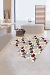 Set di 2 Tappetini da bagno antiscivolo Barris BPS270 Rectangle Multicolore, 100 x 60 cm / 60 x 50 cm (2)