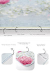 Set di 2 Tappetini da bagno antiscivolo Deniz BPS292 Rectangle Multicolore, 100 x 60 cm / 60 x 50 cm (3)