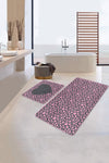 Set di 2 Tappetini da bagno antiscivolo Deniz BPS298 Rectangle Multicolore, 100 x 60 cm / 60 x 50 cm (1)