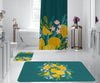 Set di 2 Tappetini da bagno antiscivolo Digital 1 Multicolore, 40 x 60 / 60 x 90 cm (1)